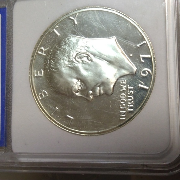 Eisenhower UNCIRCULATED silver PR 70 (4) Dollar Coins 1971s, 1972s, 1973s, 1974s - Picture 14 of 17